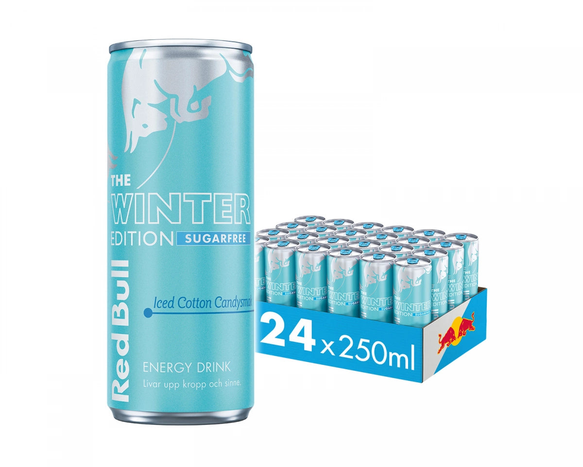 24 x RedBull Ice Cotton Candy Sugar Free