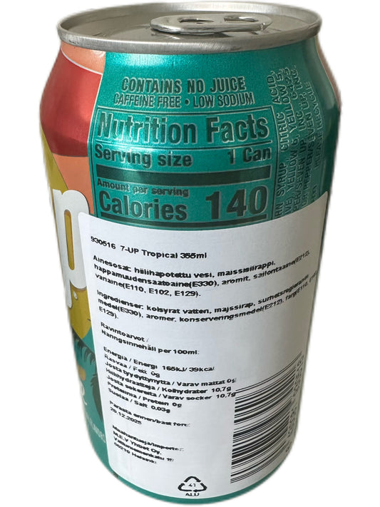 7up Tropical 355ml