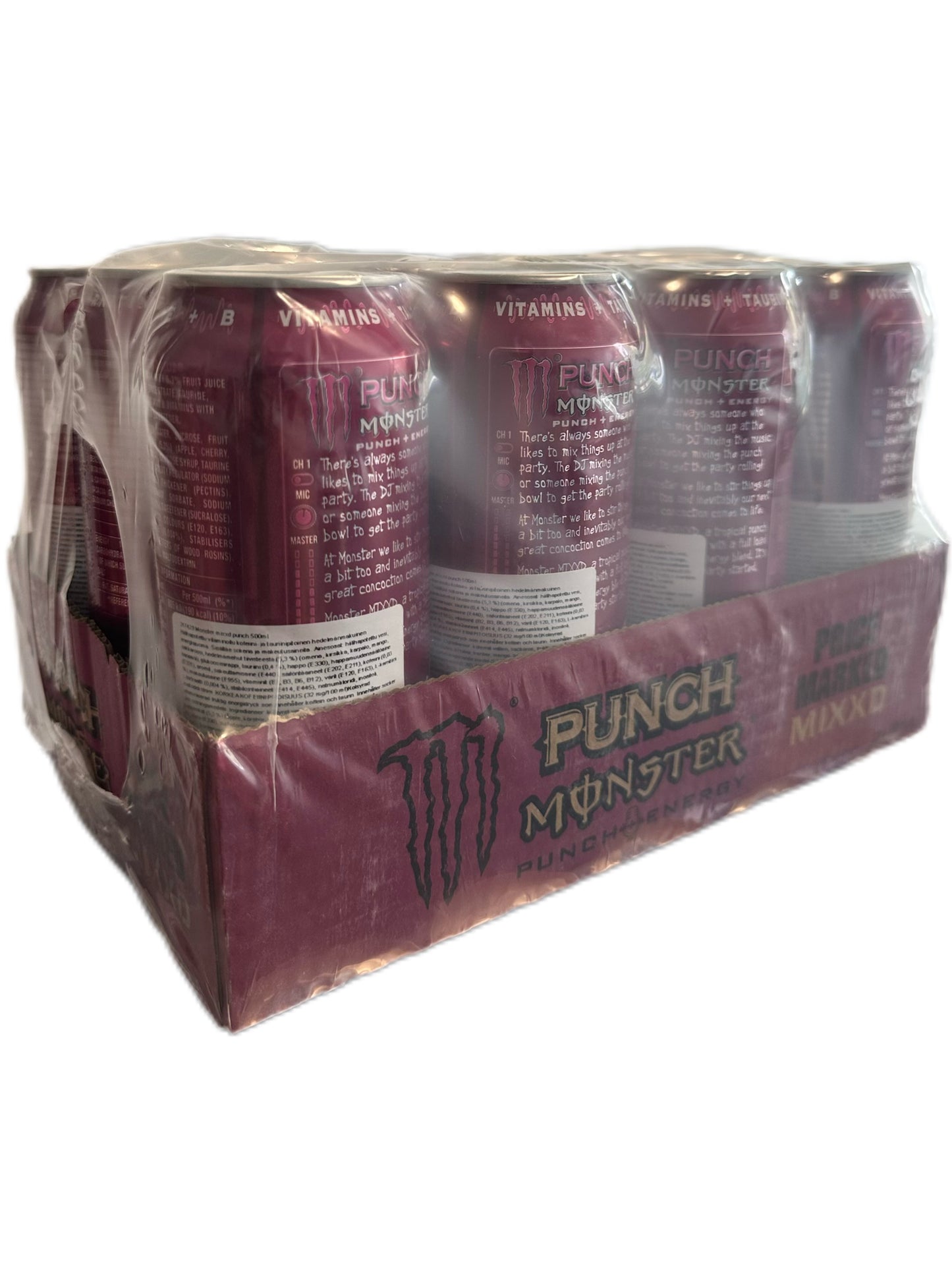 12 x Monster Mixxd Punch 500ml
