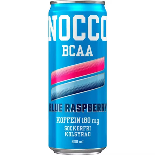 24 x Nocco Blue Raspberry 330ml