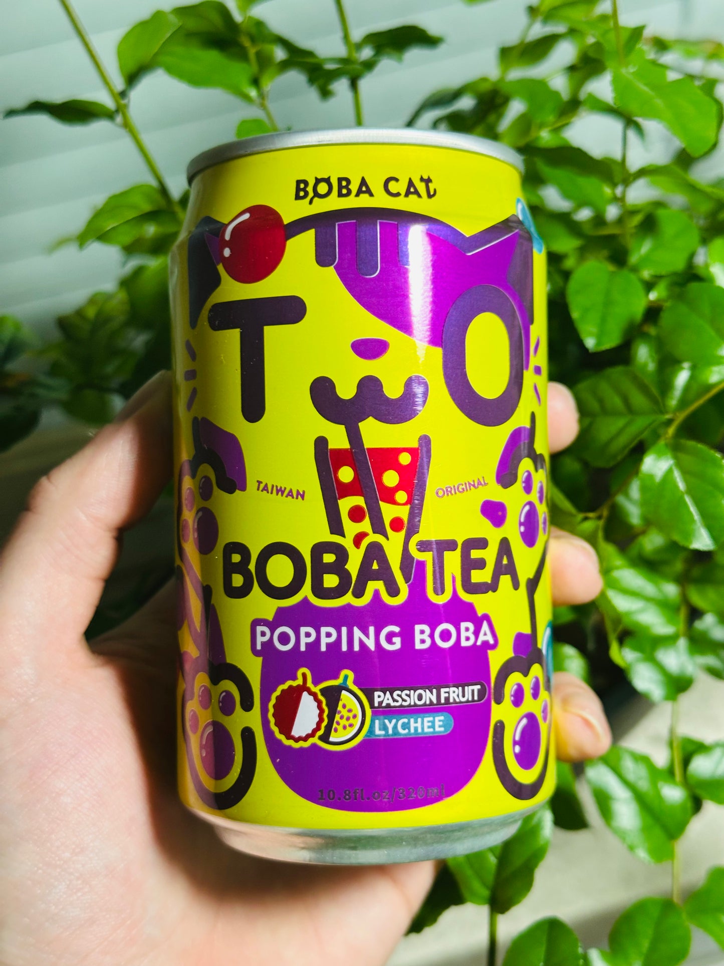 Boba Cat Passion Fruit 320ml