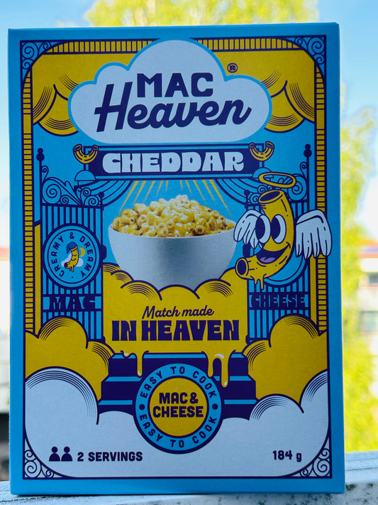 Mac Heaven Cheddar 184g