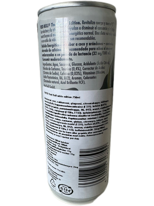 Red Bull White Edition 250ml (sis. pant 0,15€)