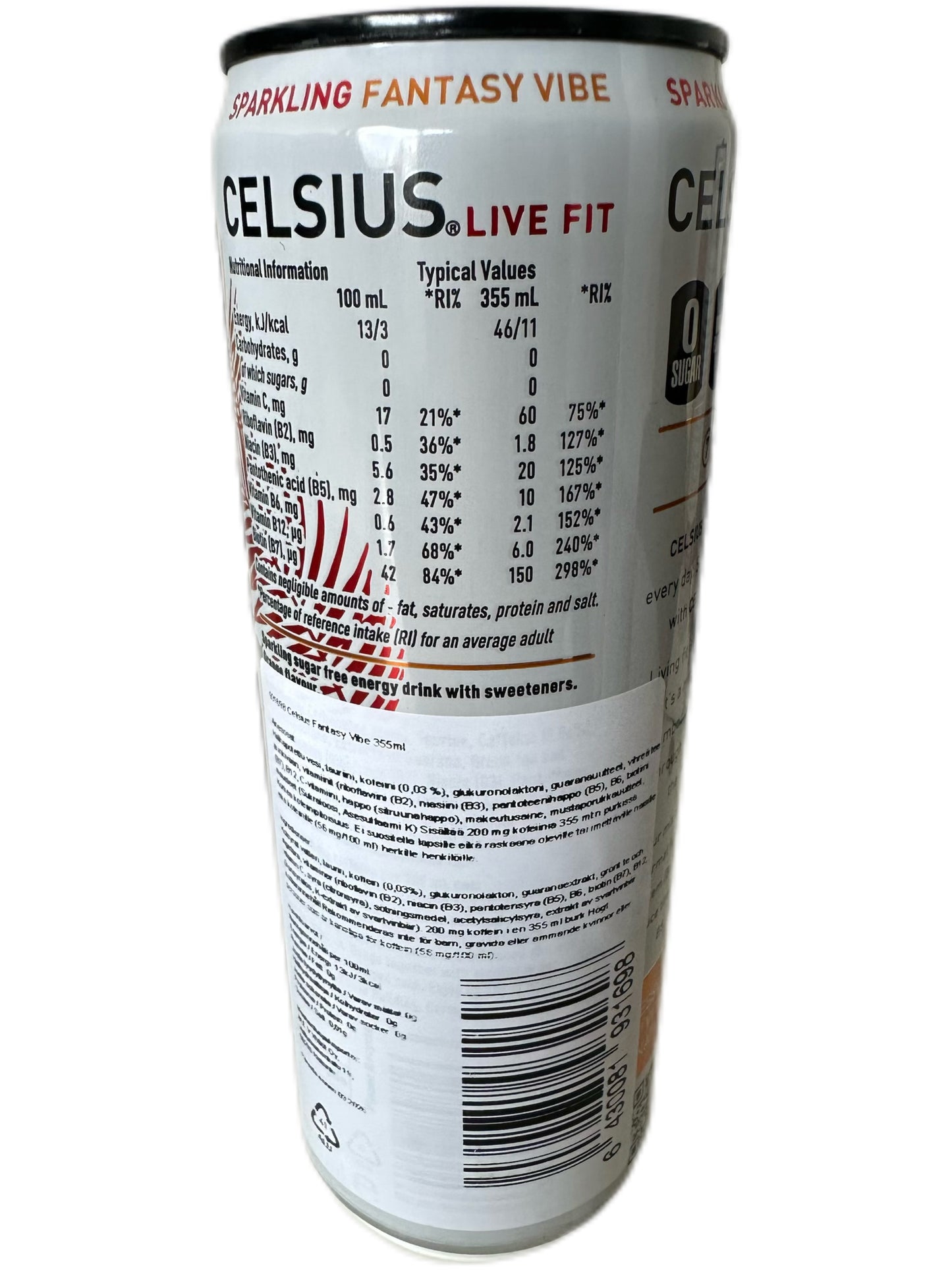 Celsius Fantasy Vibe 355ml