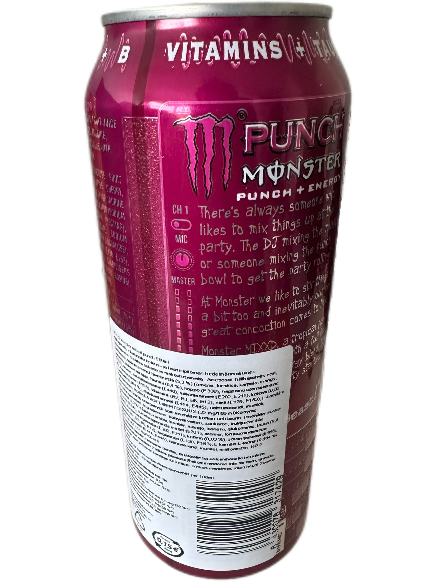 Monster Mixxd Punch 500ml (sis. pant 0,15€)
