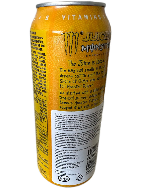 Monster Yellowripper 500ml (sis. Pant 0,15€)