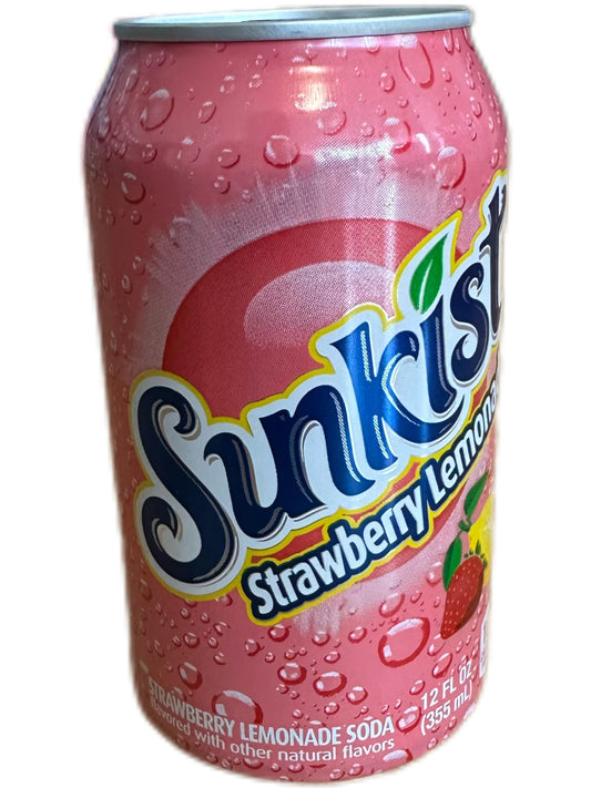 Sunkist Strawberry Lemonade 355ml