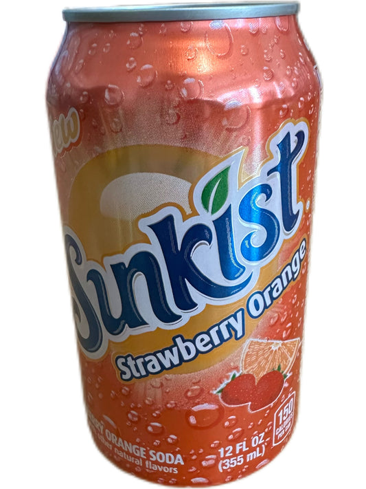 Sunkist Strawberry Orange 355ml