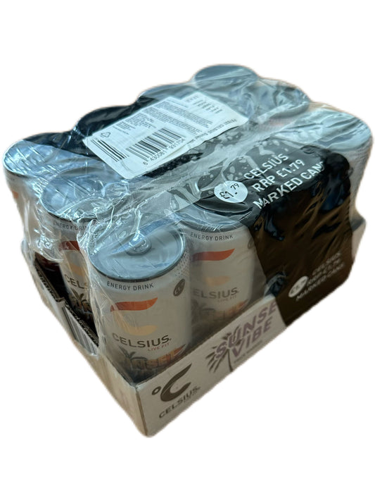 12 x Celsius Sunset Vibe 355ml