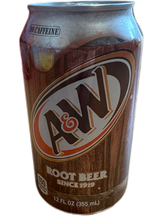A&W Root Beer 355ml (sis. pantin 0.15€