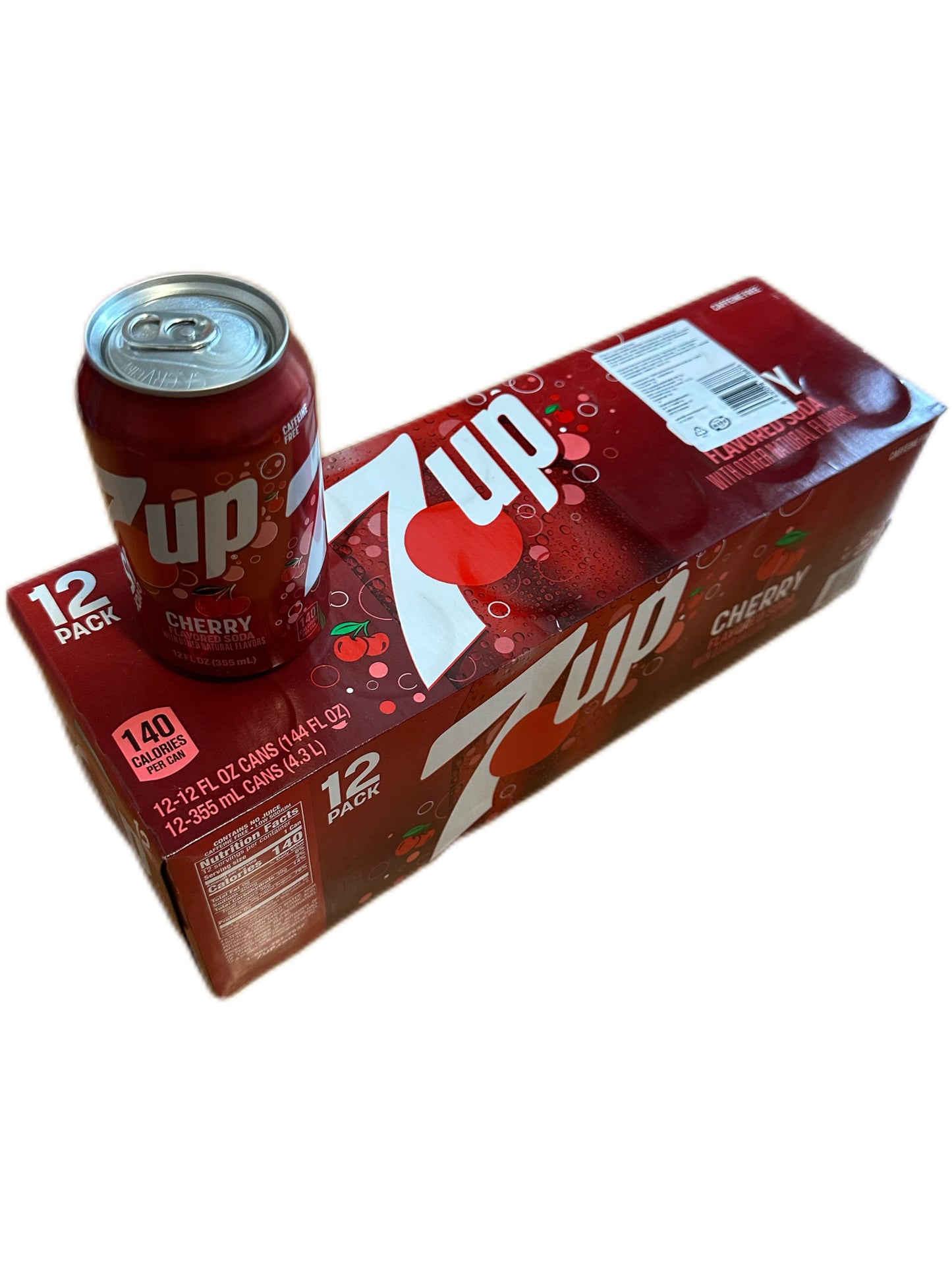12 x 7up Cherry 355ml (sis. pantit)