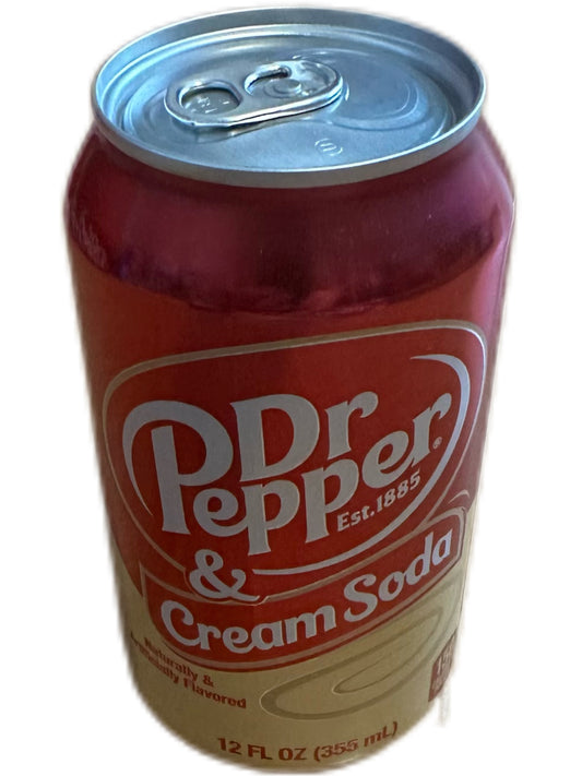 Dr Pepper Cream Soda 355ml (sis. pantin 0.15€)